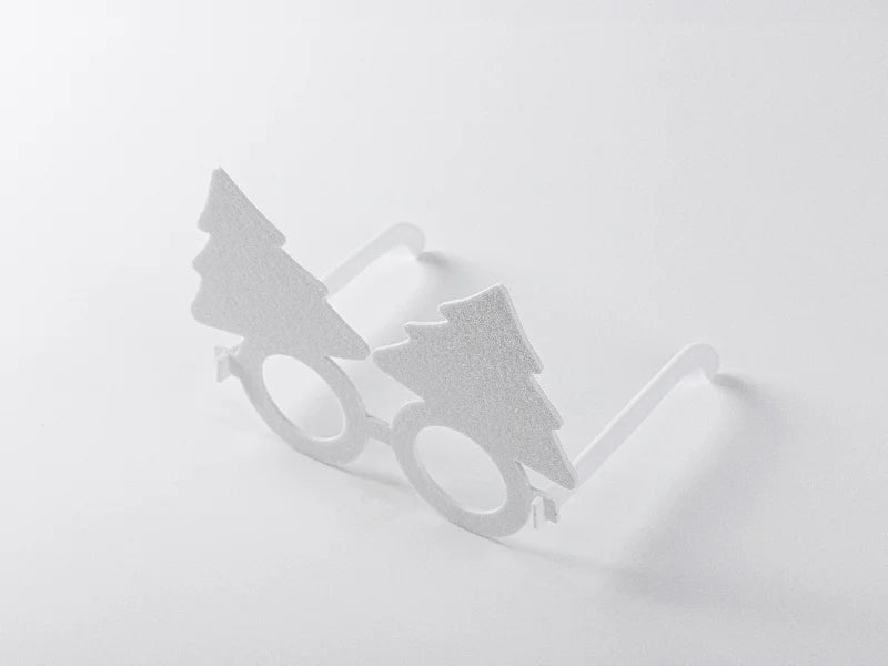 Sublimation Blank Felt Glasses (Christmas Tree)