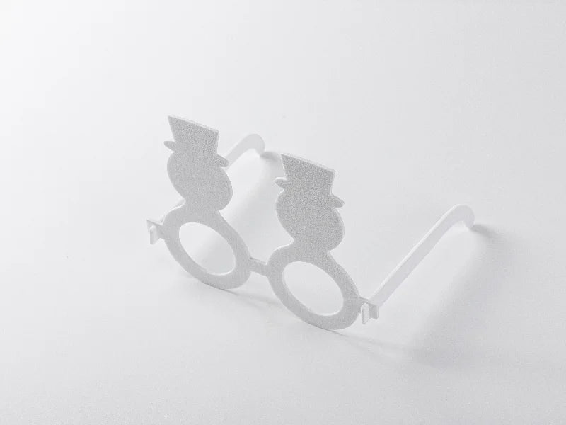 Sublimation Blank Felt Glasses (Snowman)