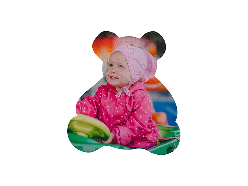 Sublimation Bear Shapes Puzzle (20*21.7cm)