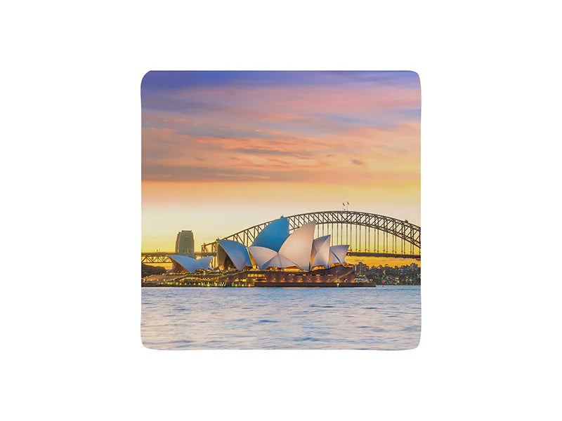 Sublimation Plastic Fridge Magnet (Square, 6.5*6.5cm)