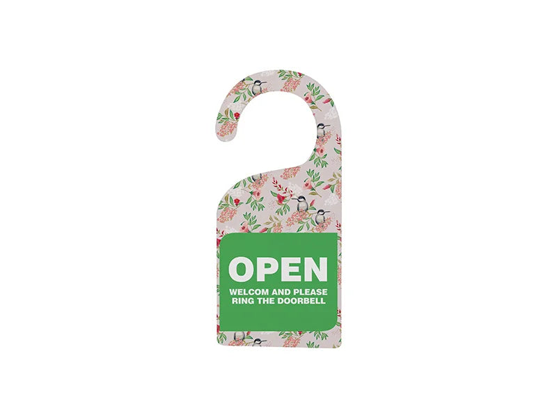 Sublimation Plastic Door Hanger (10*23cm)
