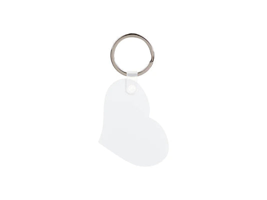 Sublimation Blanks Plastic Keyring (Heart to Heart, 4.36*12.57cm)
