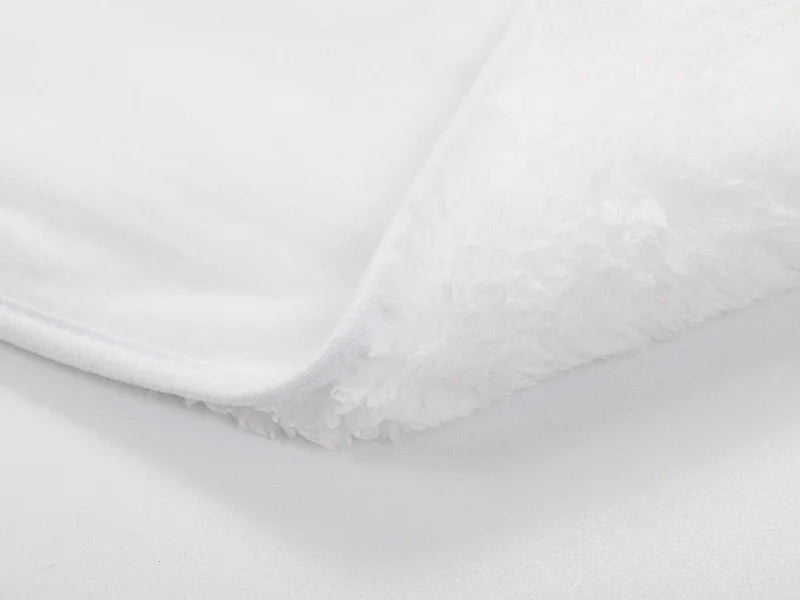 Arctic Fleece Lined Sublimation Blanks Microfiber Pet Blanket (50*76cm/19.68inchx29.9inch)
