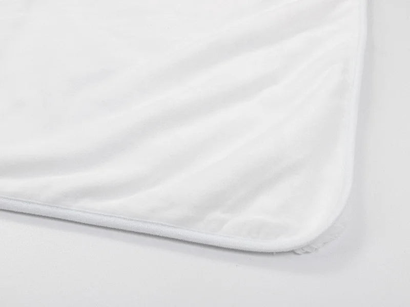 Arctic Fleece Lined Sublimation Blanks Microfiber Pet Blanket (50*76cm/19.68inchx29.9inch)