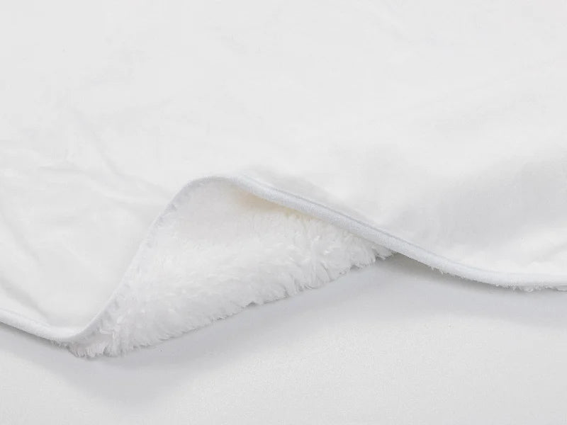 Arctic Fleece Lined Sublimation Blanks Microfiber Pet Blanket (101*127cm/39.76inchx50inch)