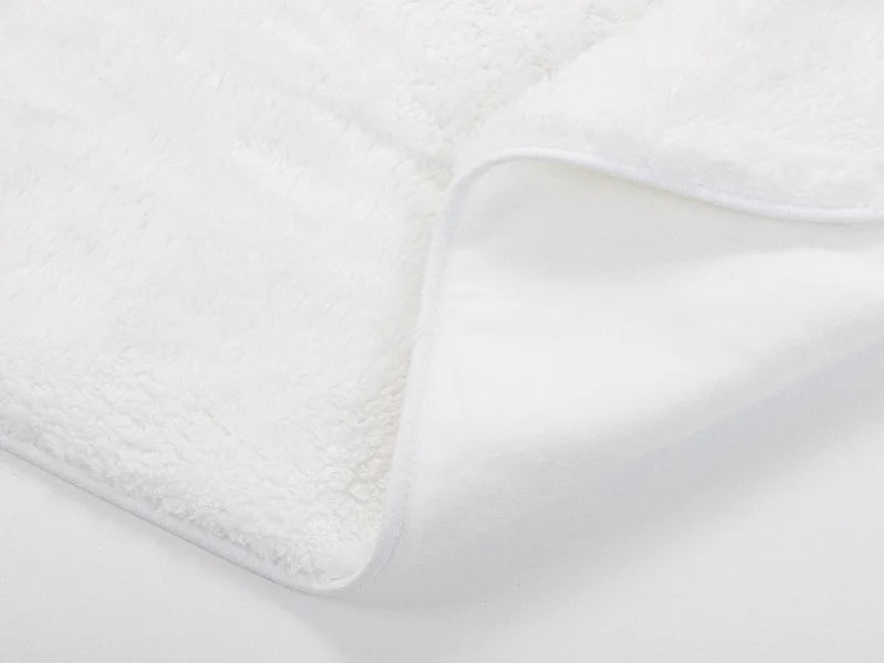 Arctic Fleece Lined Sublimation Blanks Microfiber Pet Blanket (127*152cm/50inchx59.8inch)