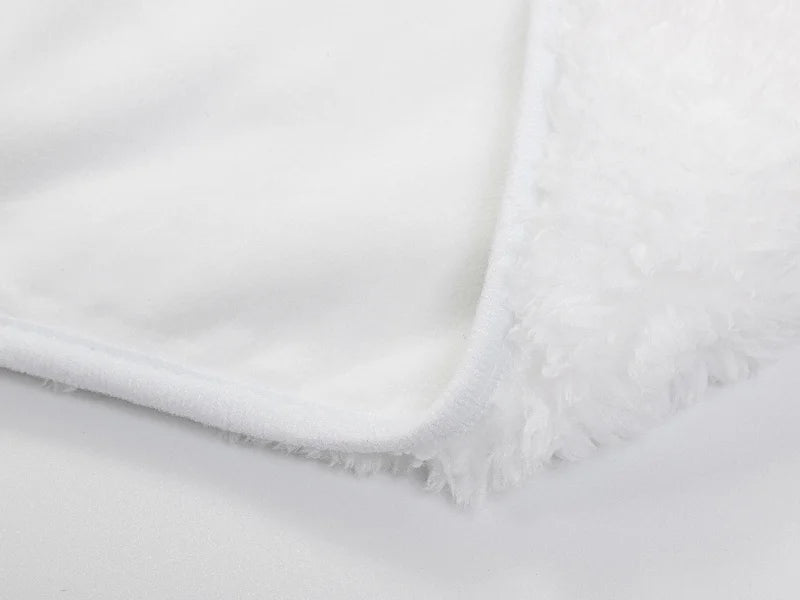 Arctic Fleece Lined Sublimation Blanks Microfiber Pet Blanket (127*152cm/50inchx59.8inch)