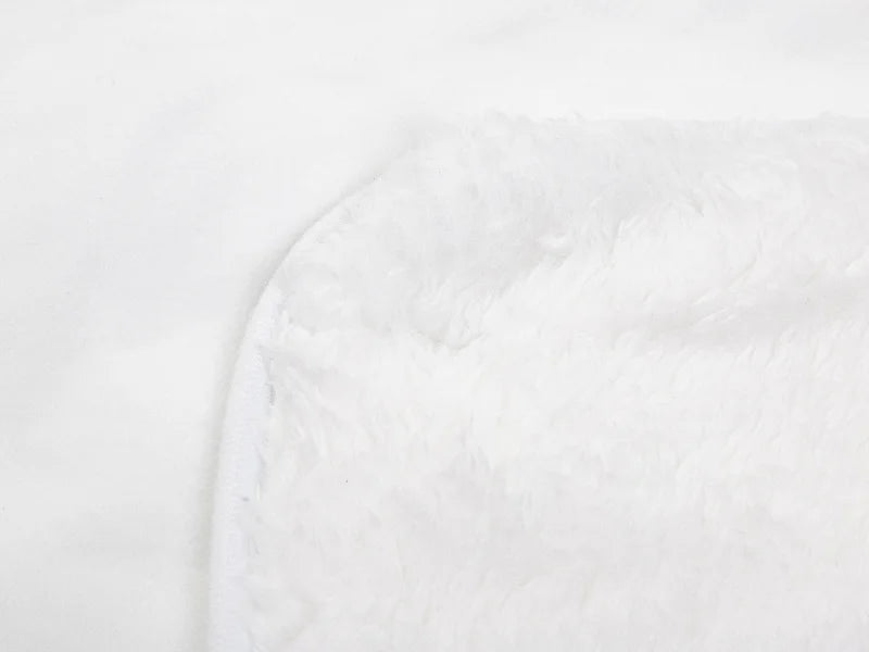 Arctic Fleece Lined Sublimation Blanks Microfiber Pet Blanket (127*152cm/50inchx59.8inch)
