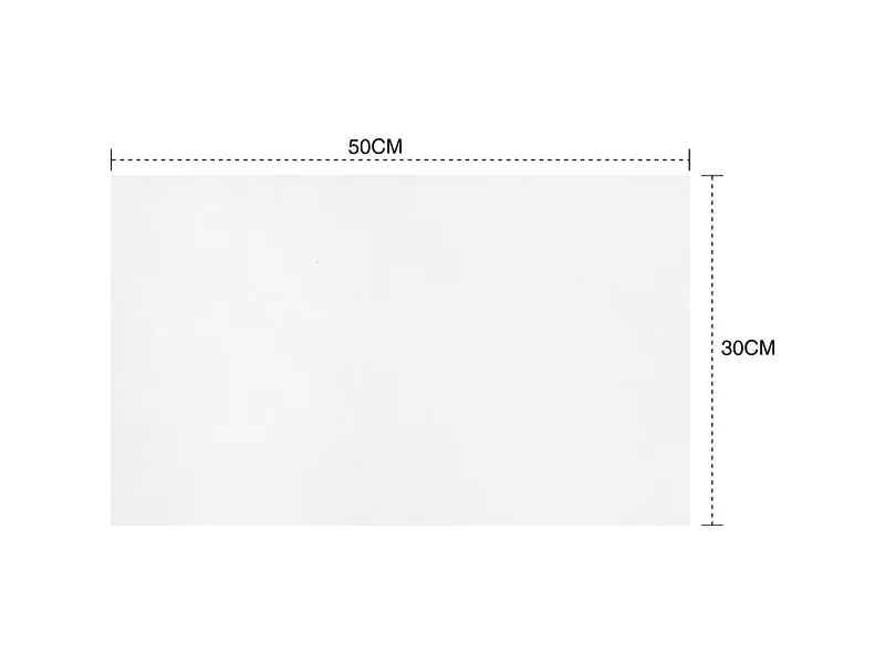 Sublimation PU Leather (Matt White, 30*50cm)