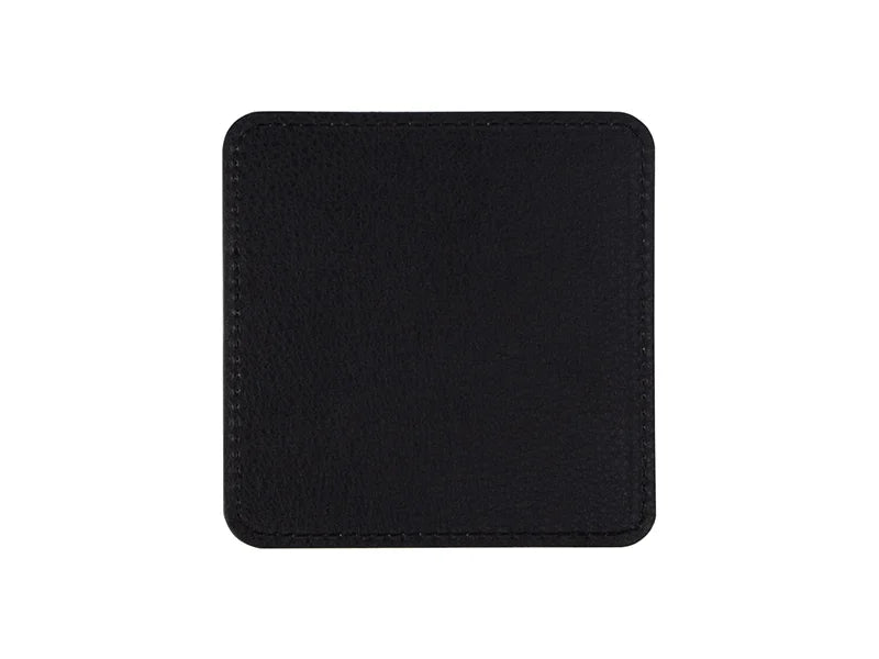 Sublimation PU Leather Square Mug Coaster (Gray, 10*10cm)