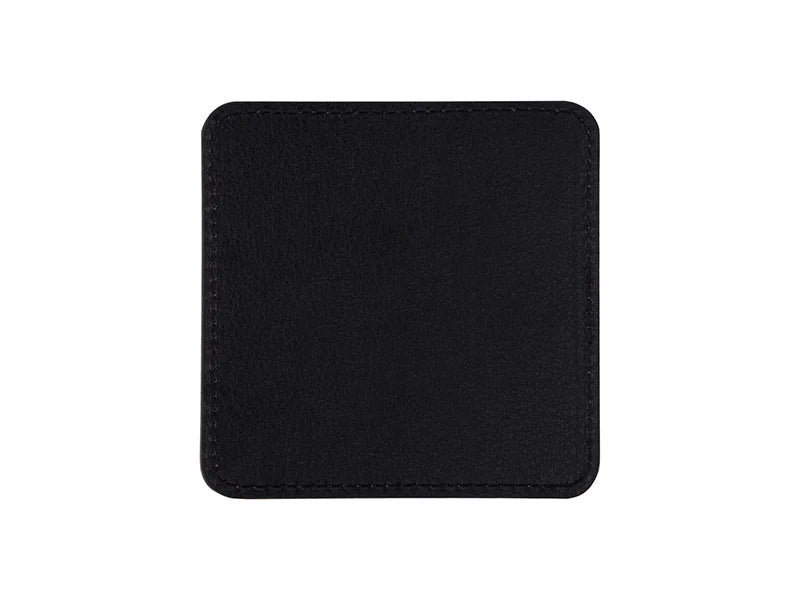 Sublimation PU Leather Square Mug Coaster (Green, 10*10cm)
