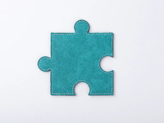 PU Puzzle Coaster(Green, 12*12cm)
