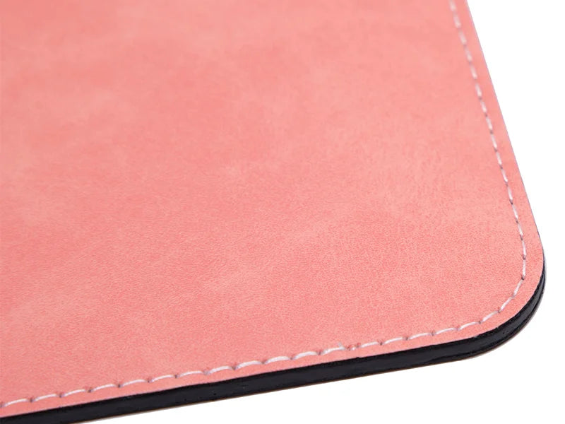 Sublimation 19*23cm PU Leather Placemat (Pink)