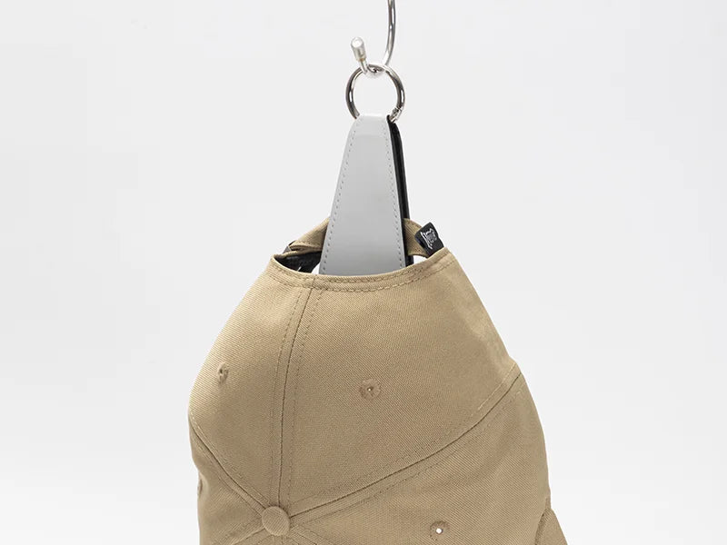 Sublimation Blanks PU Handbag Magnetic Hat Clip(5*12.8cm,drop shape)