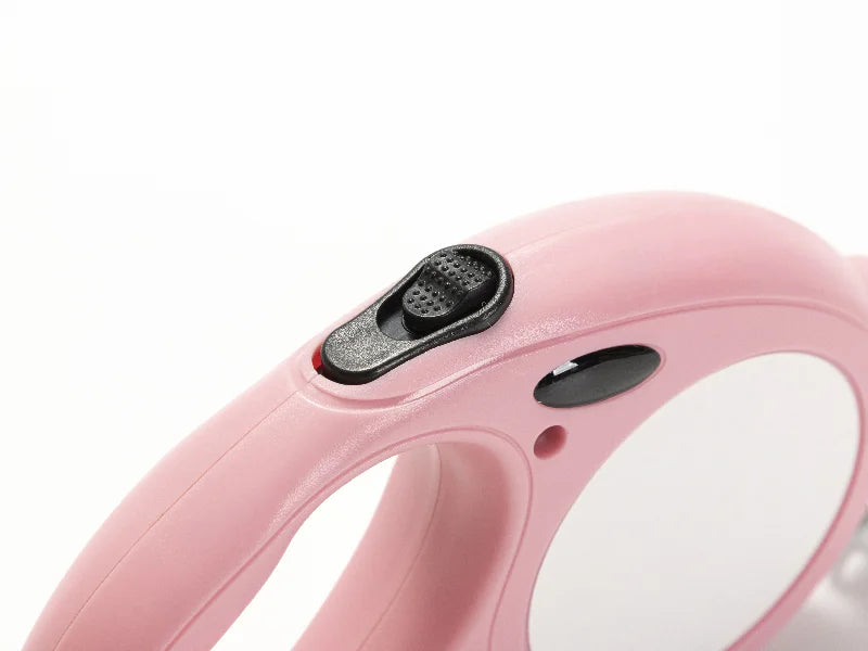 5m Pink Pet Leash w/ Aluminum Insert