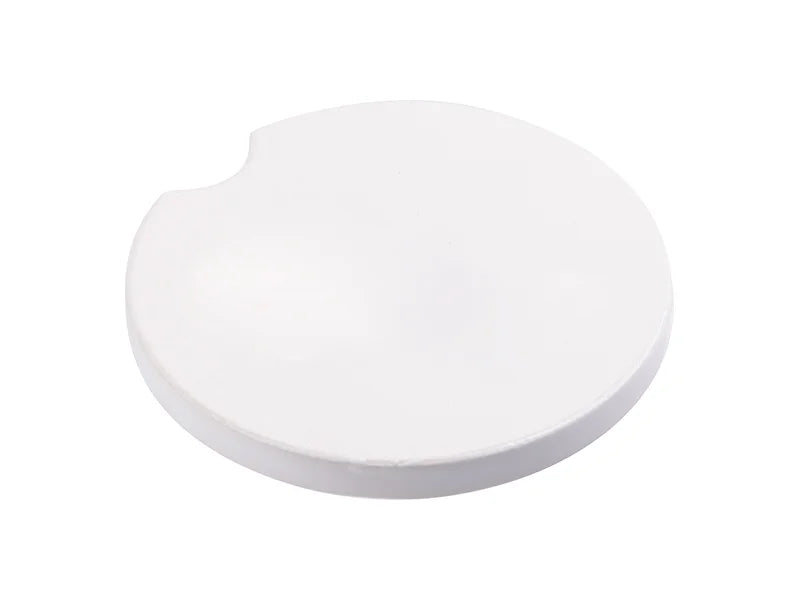 Sublimation Ceramic Car Mug Coaster(φ6.5cm)