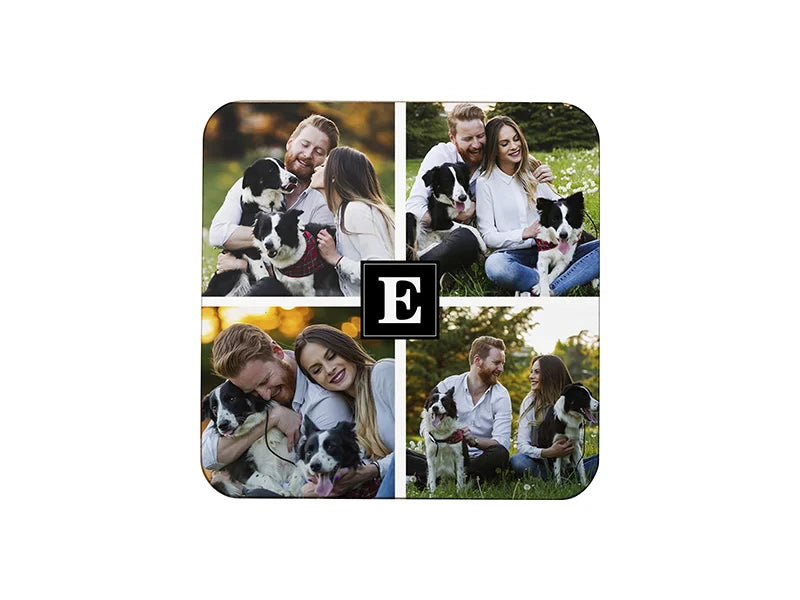 Sublimation Square Coaster w/ Beveled Edge