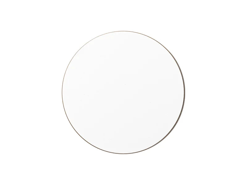 Sublimation Round Coaster w/ Beveled Edge