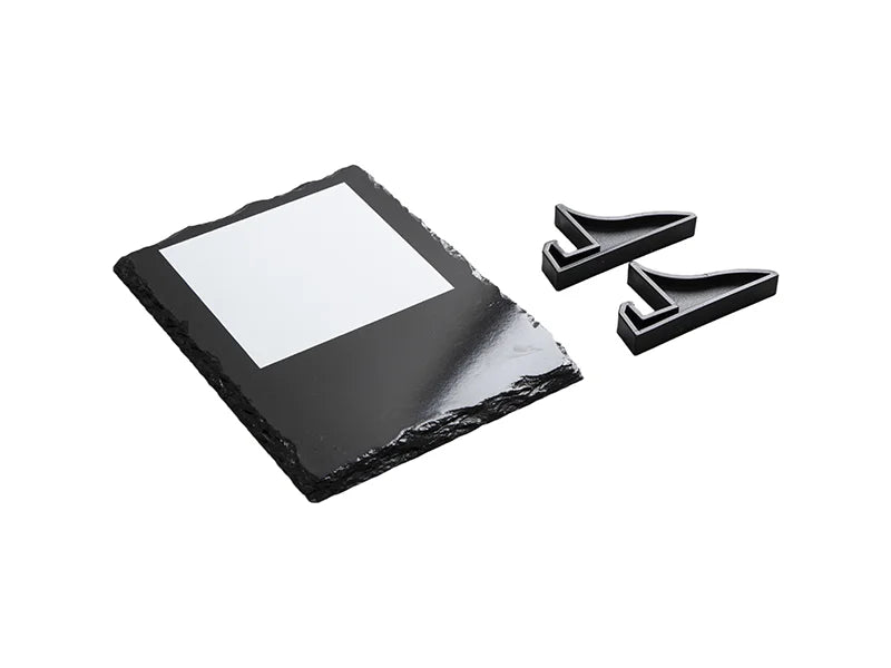 Slate with Sublimatable White Square Patch (15*20cm/5.9inch*7.9inch)