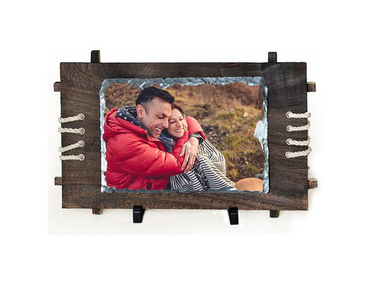 Sublimation Big Rectangular Stone with Frame(28*30cm)