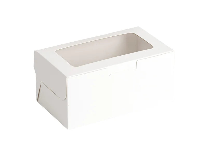 Sublimation Blanks Cake Box with Window (9*16*7.5cm)