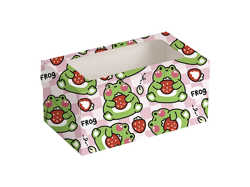 Sublimation Blanks Cake Box with Window (9*16*7.5cm)