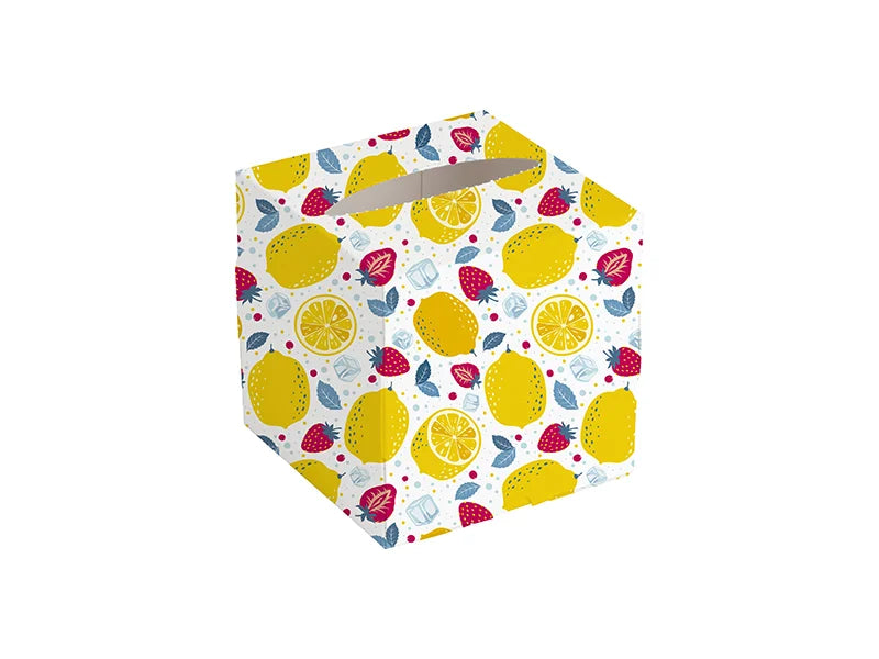 Sublimation Blanks Square Tissue Box w/Small Oval Mouth (10*10*10cm)