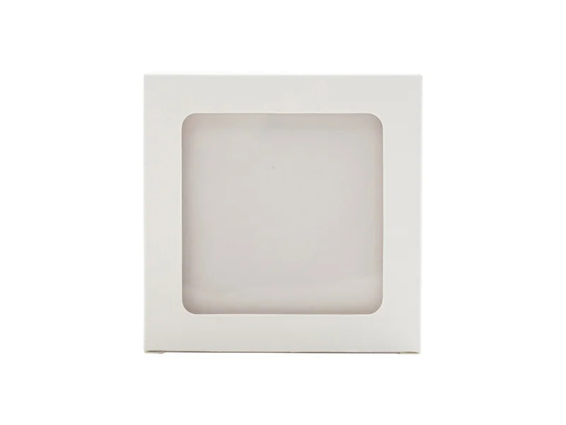 Sublimation White Box for 3in Ornament(9*9*1.5cm)