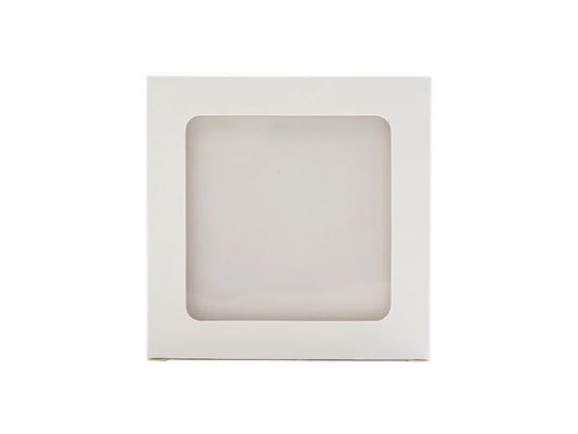 Sublimation White Box for 3in Ornament(9*9*1.5cm)