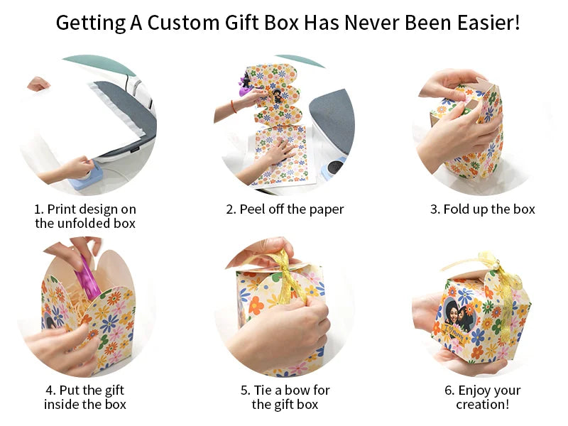 Sublimation Blanks White Box for Gift(15.75*20*10cm)