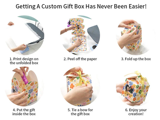 Sublimation Blanks White Box for Gift(15.75*20*10cm)