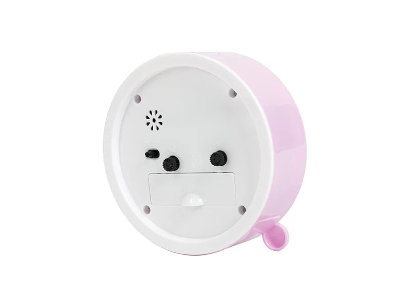 Sublimation Blank Alarm Clock w/ Sublimatable Alu Insert(10.5*10.7*4cm)