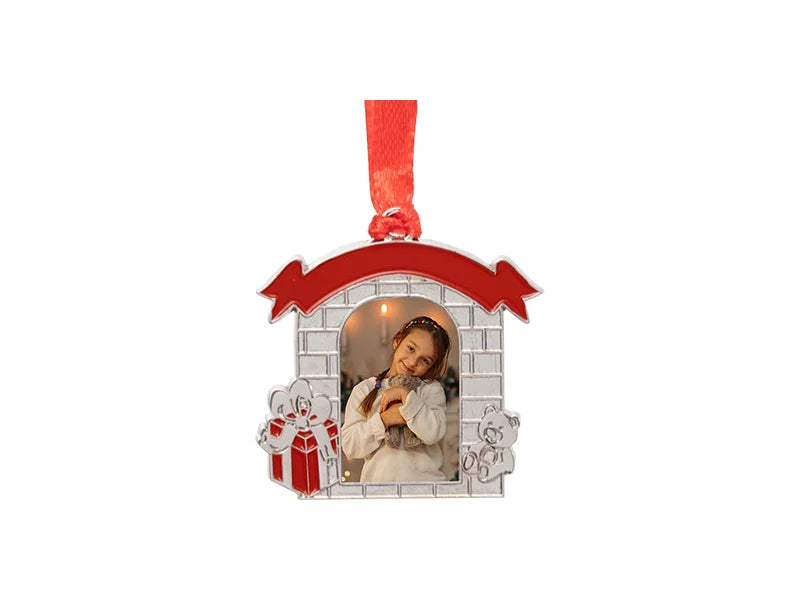 3inch Sublimation Metal Christmas Wall Ornament