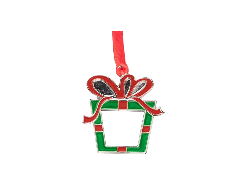3inch Sublimation Metal Christmas Box Ornament