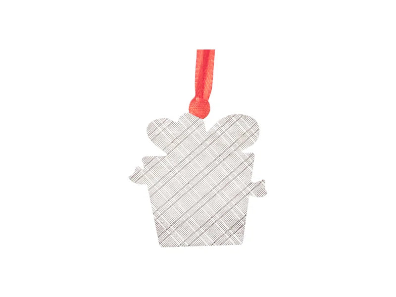 3inch Sublimation Metal Christmas Box Ornament