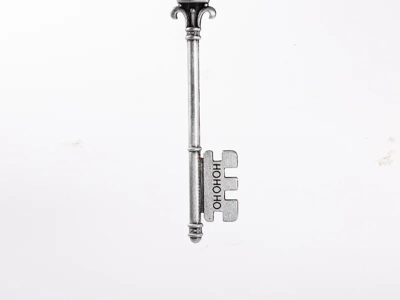 Christmas Santa Keys with Snowflake(Silver)