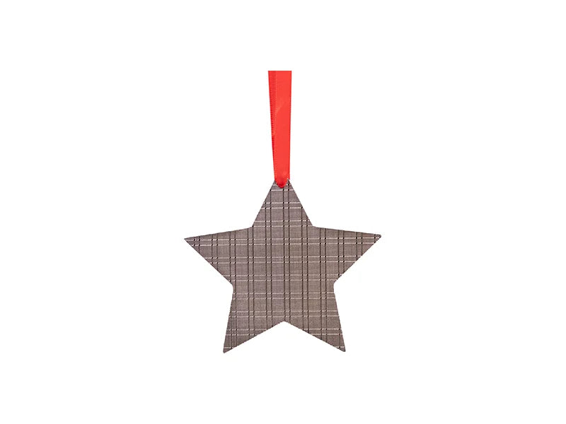 3” Sublimation Blank Star Metal Ornament