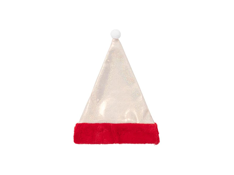 Sublimation Blanks Glitter Christmas Hat (Champagne Gold)