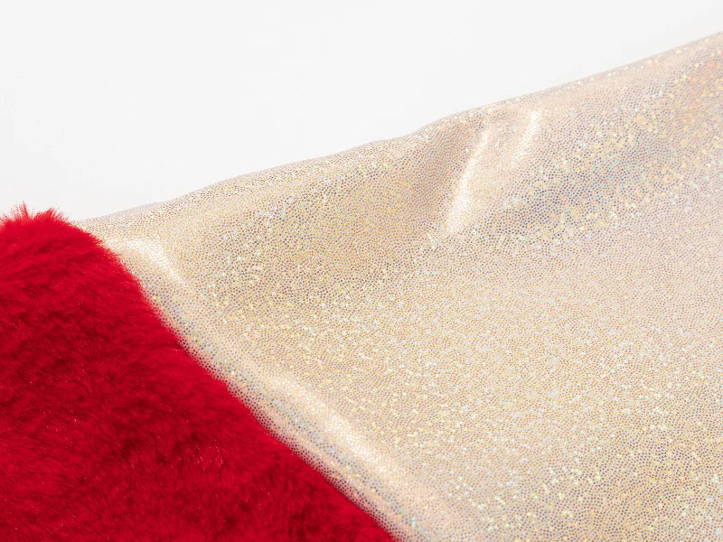 Sublimation Blanks Glitter Christmas Hat (Champagne Gold)