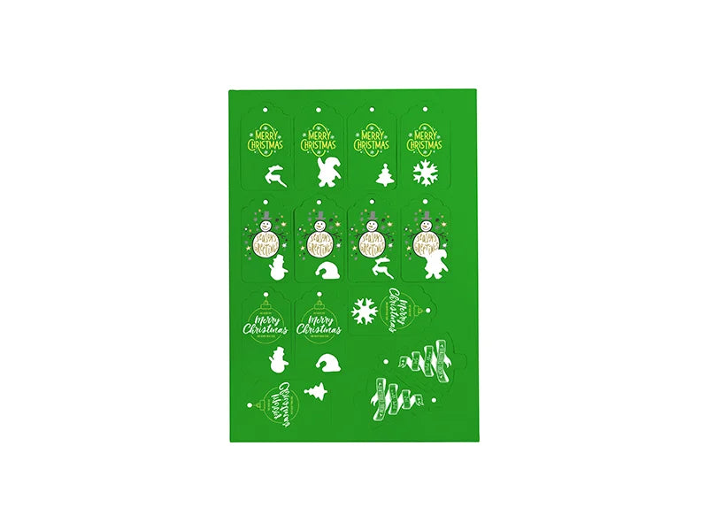 Sublimation Christmas Tags Gift Set