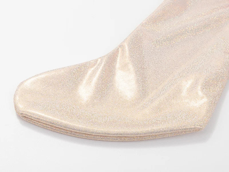 Sublimation Blanks Glitter Christmas Stocking (Champagne Gold)
