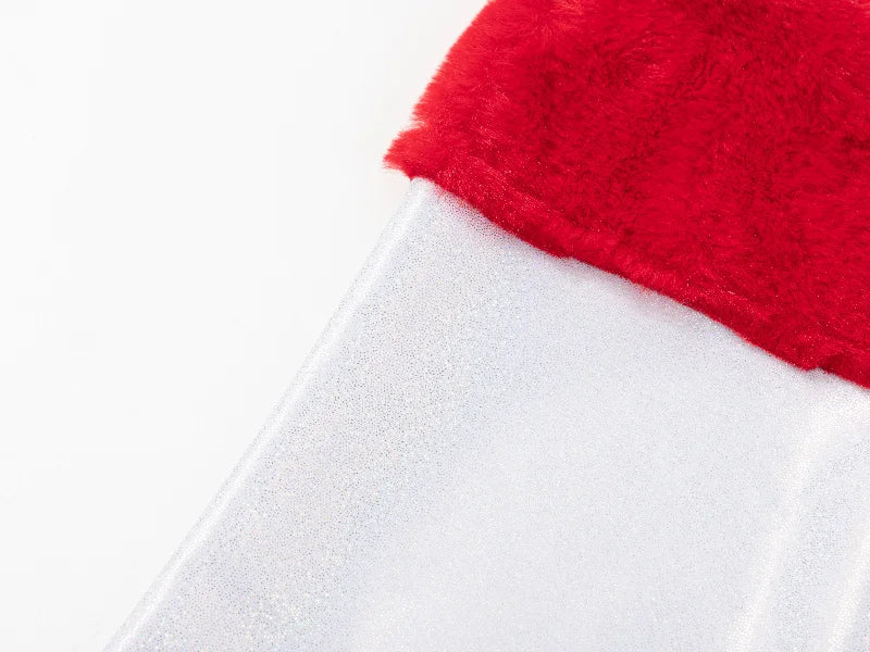 Sublimation Blanks Glitter Christmas Stocking (White)
