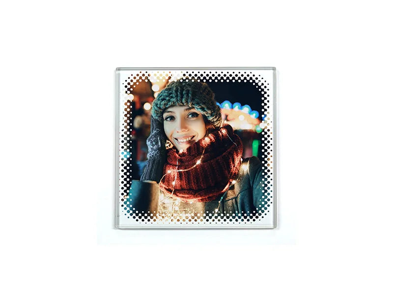 Sublimation Mug Coaster(Glass, Square)