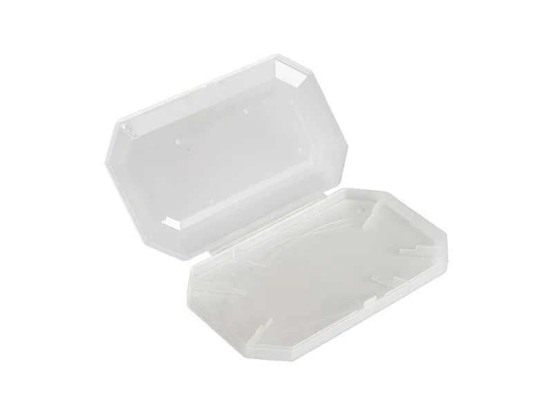 Plastic Glass Foot Files Storage Box
