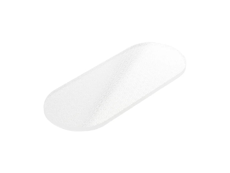 Sublimation Glass Foot File (Rounded-corner square shape,4*10cm)