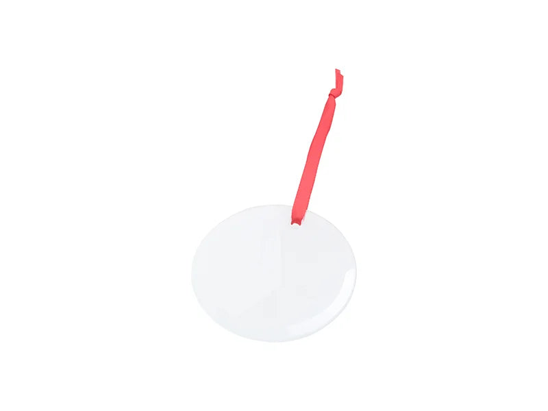 Sublimation 3inch Glass Ornament (Circle)