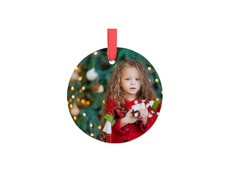 Sublimation 3inch Glass Ornament (Circle)