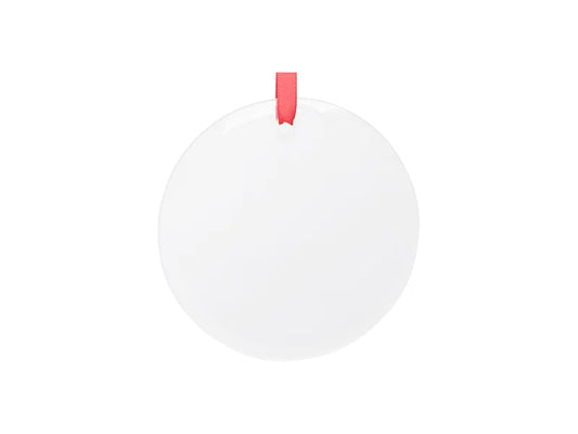 3.5inch Sublimation Glass Ornament (Circle)
