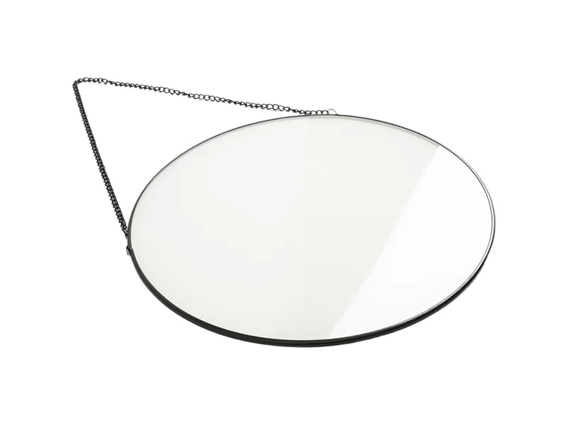 Sublimation Glass Hanging Frame w/ Chain (Round, φ25cm/10in.)