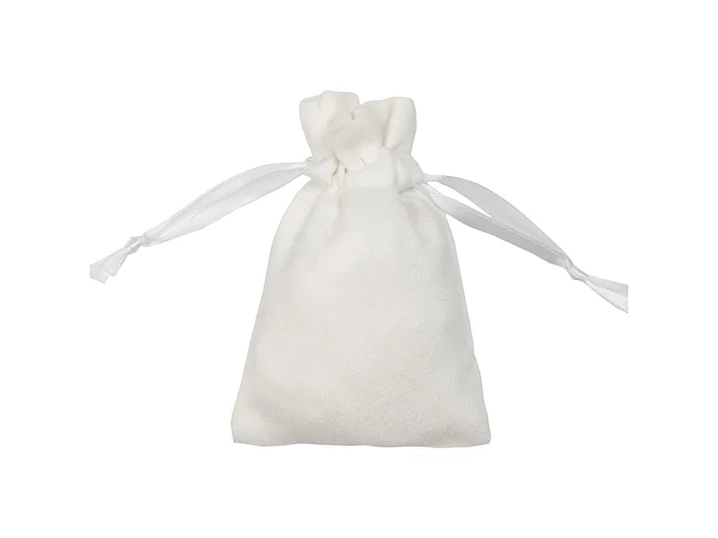 Sublimation Double-Sided Plush Drawstring Bag(9*14cm)